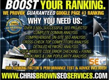  Drive your Website to Page One On Google - 6 Keywords Guarantee