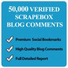 50,000 Blog Comment Backlinks+ Google PANDA AND PENGUIN 100% PROOF 5000 profiles